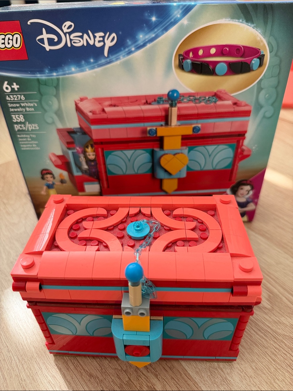 Disney LEGO Snow White Jewelry Box